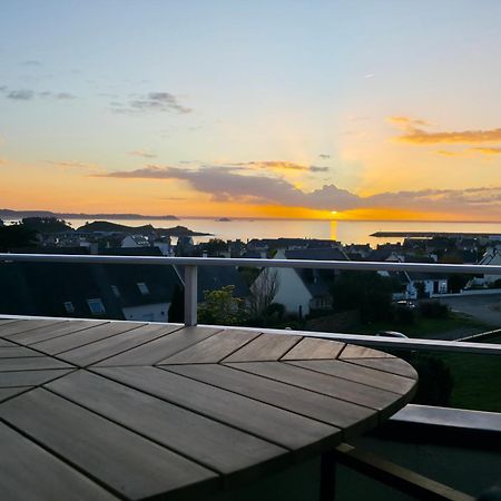 Appartement Bretagne Vue Mer Exceptionnelle Sur Les Hauts D'Erquy Au Calme ! Et Au Pied Du Gr34 Esterno foto